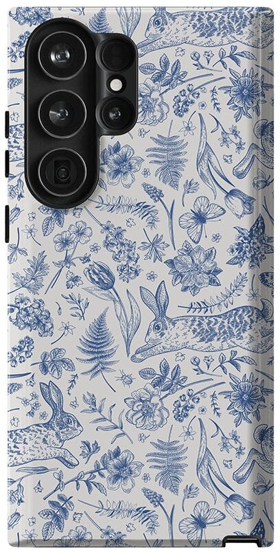 Hop & Bloom | Bunny Toile Case