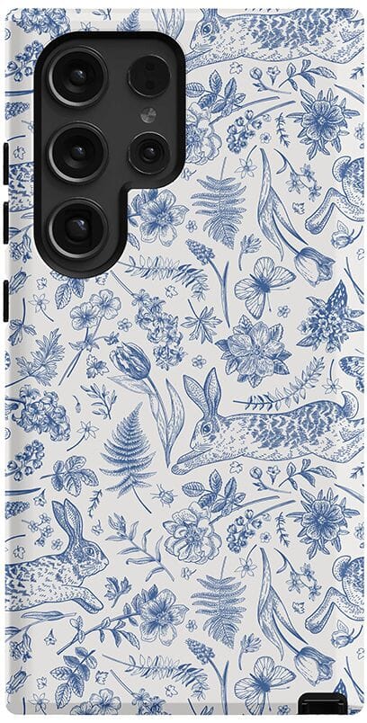 Hop & Bloom | Bunny Toile Case
