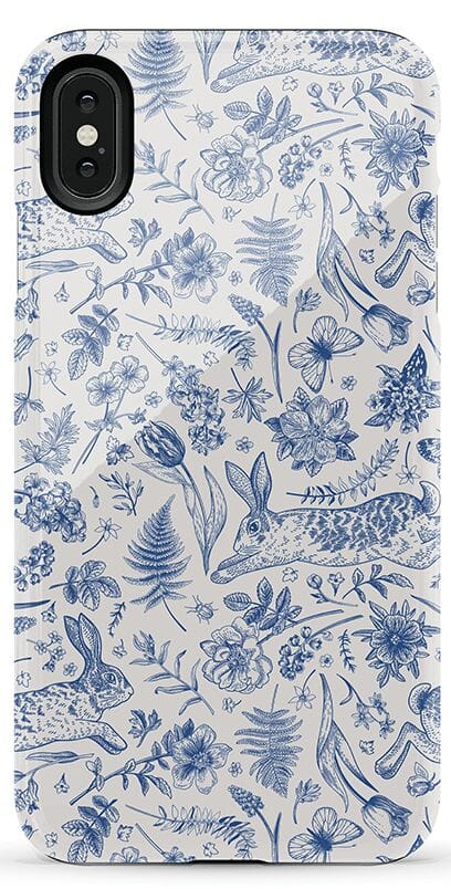 Hop & Bloom | Bunny Toile Case