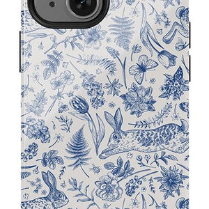 Hop & Bloom | Bunny Toile Case
