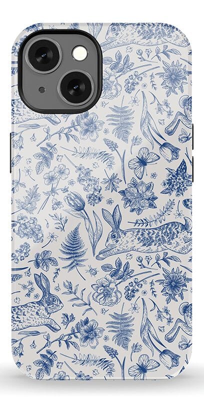 Hop & Bloom | Bunny Toile Case