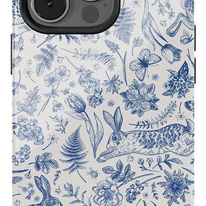 Hop & Bloom | Bunny Toile Case