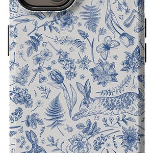 Hop & Bloom | Bunny Toile Case