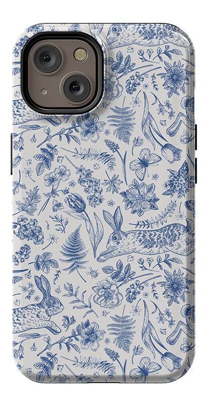 Hop & Bloom | Bunny Toile Case