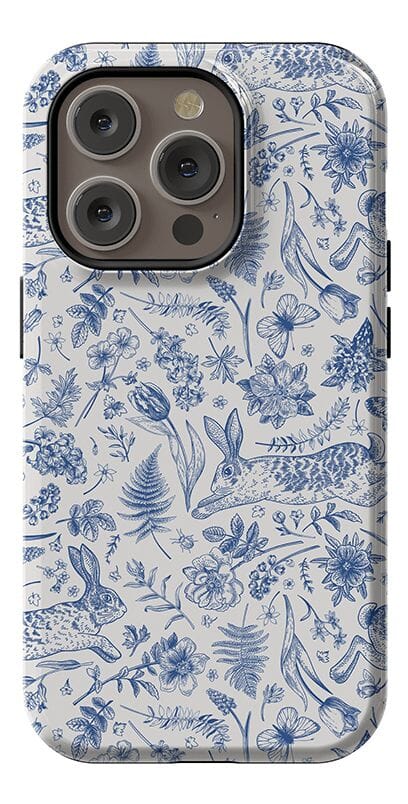 Hop & Bloom | Bunny Toile Case