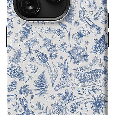 Hop & Bloom | Bunny Toile Case
