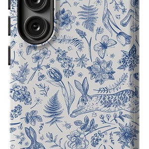 Hop & Bloom | Bunny Toile Case