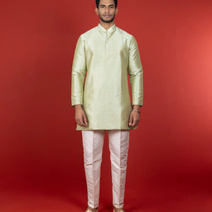 Pastel Green Short Kurta -Light Green