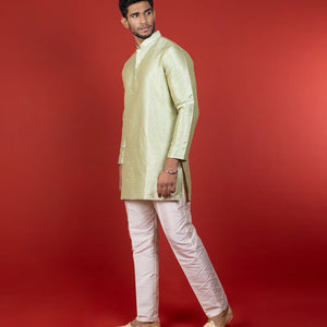 Pastel Green Short Kurta -Light Green