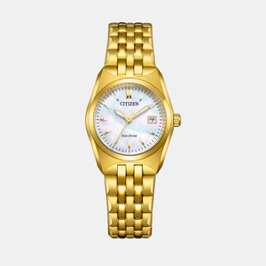 Corso Women Eco-Drive White Dial Analog Stainless Steel Watch EW2293-56D