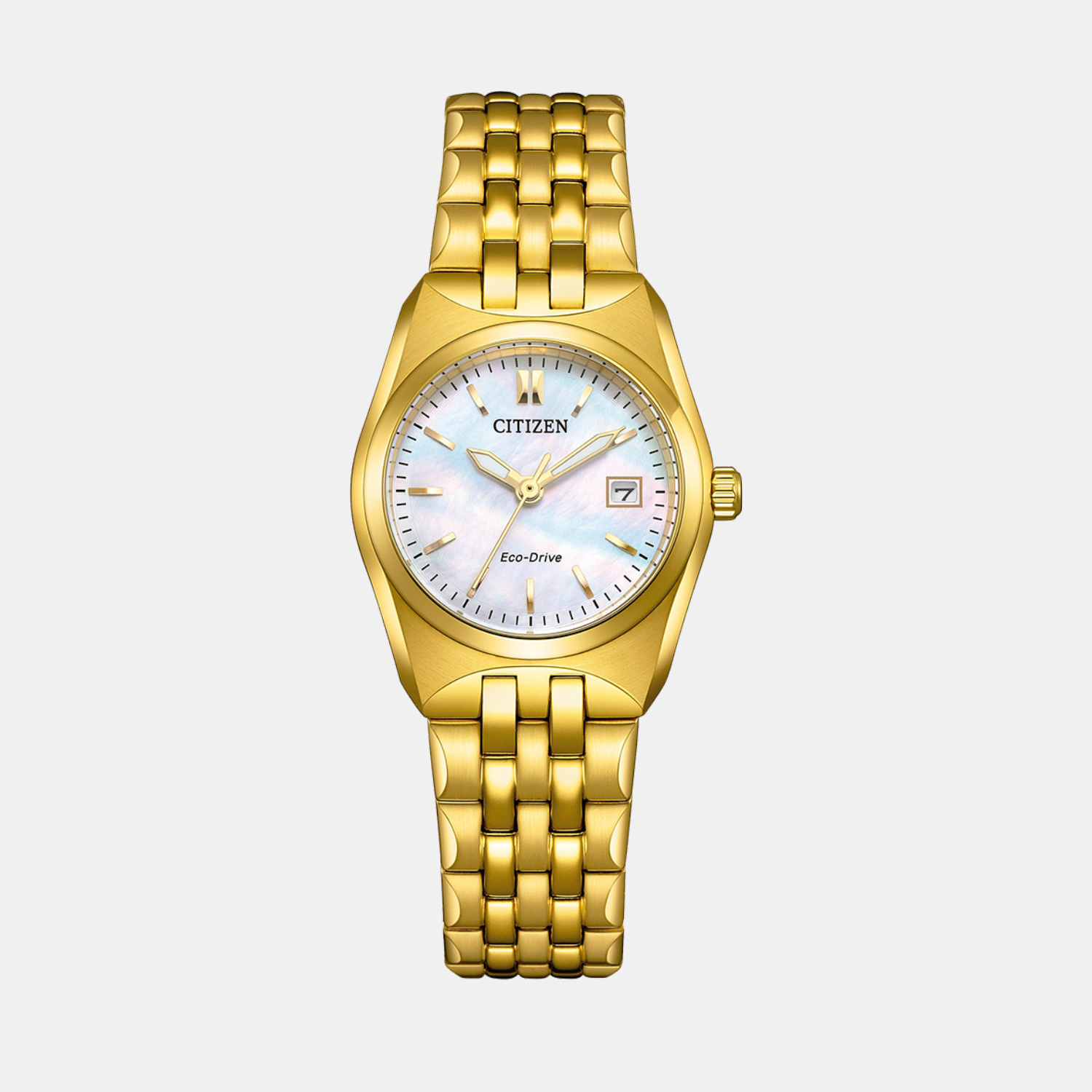 Corso Women Eco-Drive White Dial Analog Stainless Steel Watch EW2293-56D