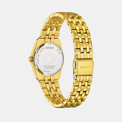 Corso Women Eco-Drive Black Dial Analog Stainless Steel Watch EW2293-56E