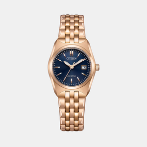 Corso Women Eco-Drive Blue Dial Analog Stainless Steel Watch EW2298-52L