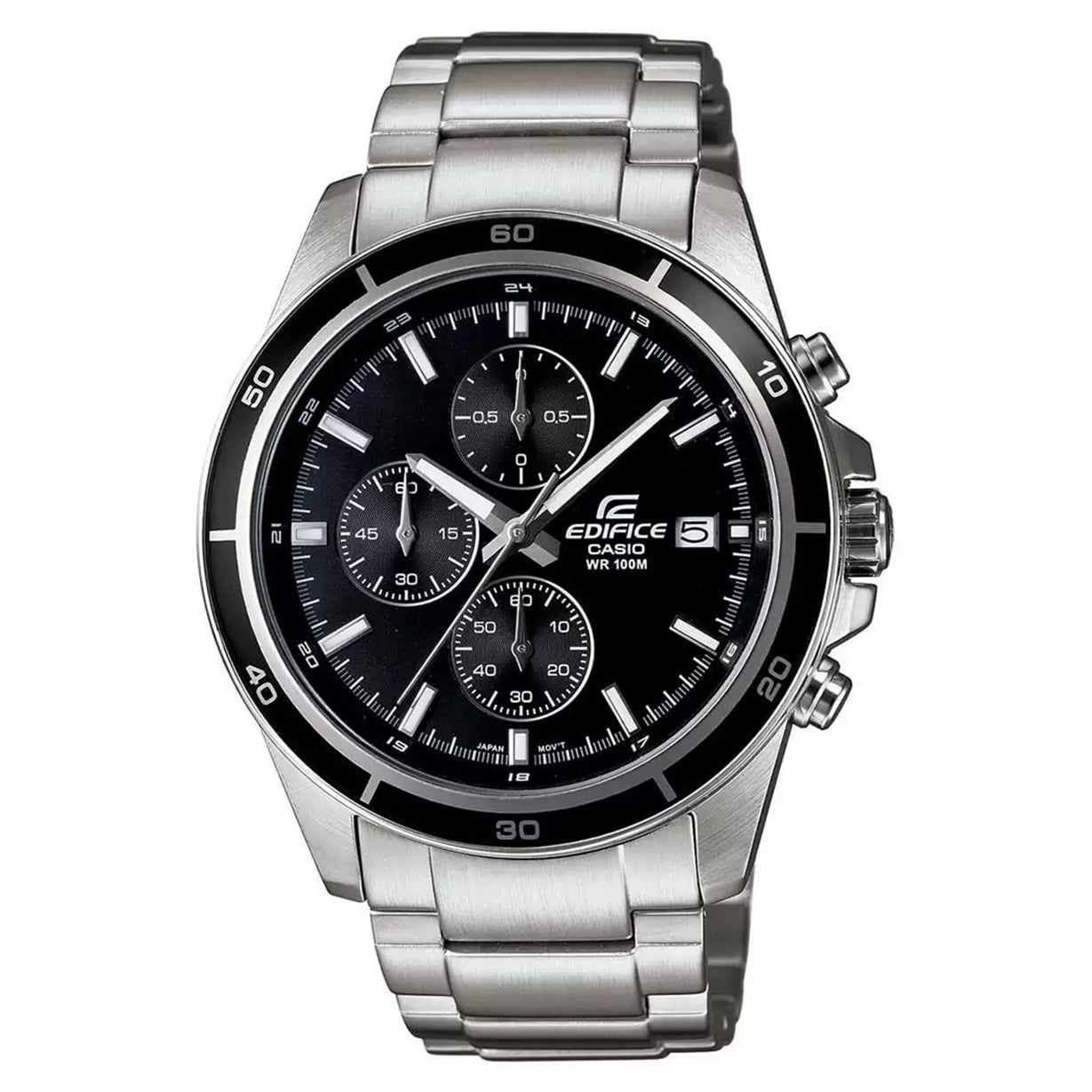 Casio Edifice  Black Dial Men 45.71mm