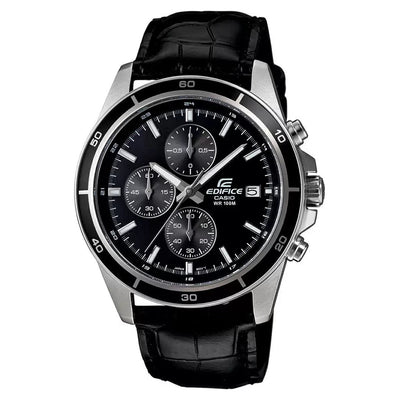 Casio Edifice  Black Dial Men 48.5mm