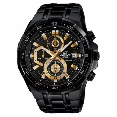Casio Edifice  Black Dial Men 49.5mm