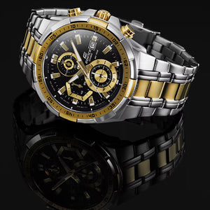 Casio Edifice Standard Chronograph Black Dial Men 49.5mm EX188 EFR-539SG-1AV
