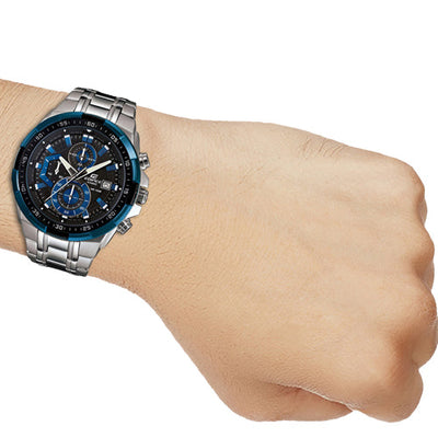 Casio Edifice Standard Chronograph Black Dial Men 49.5mm EX190 EFR-539D-1A2V