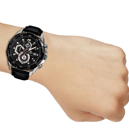 Casio Edifice Standard Chronograph Black Dial Men 49.5mm EX193 EFR-539L-1AV