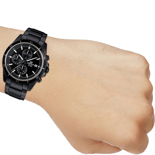 Casio Edifice Standard Chronograph Black Dial Men 43.8mm EX206 EFR-526BK-1A1V