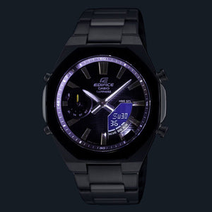 Casio Edifice Analog-Digital Black Dial Men 46.7mm EX265 ERA200DB-1AV