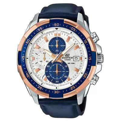 Casio Edifice Off White Dial Men's watch 49.5mm