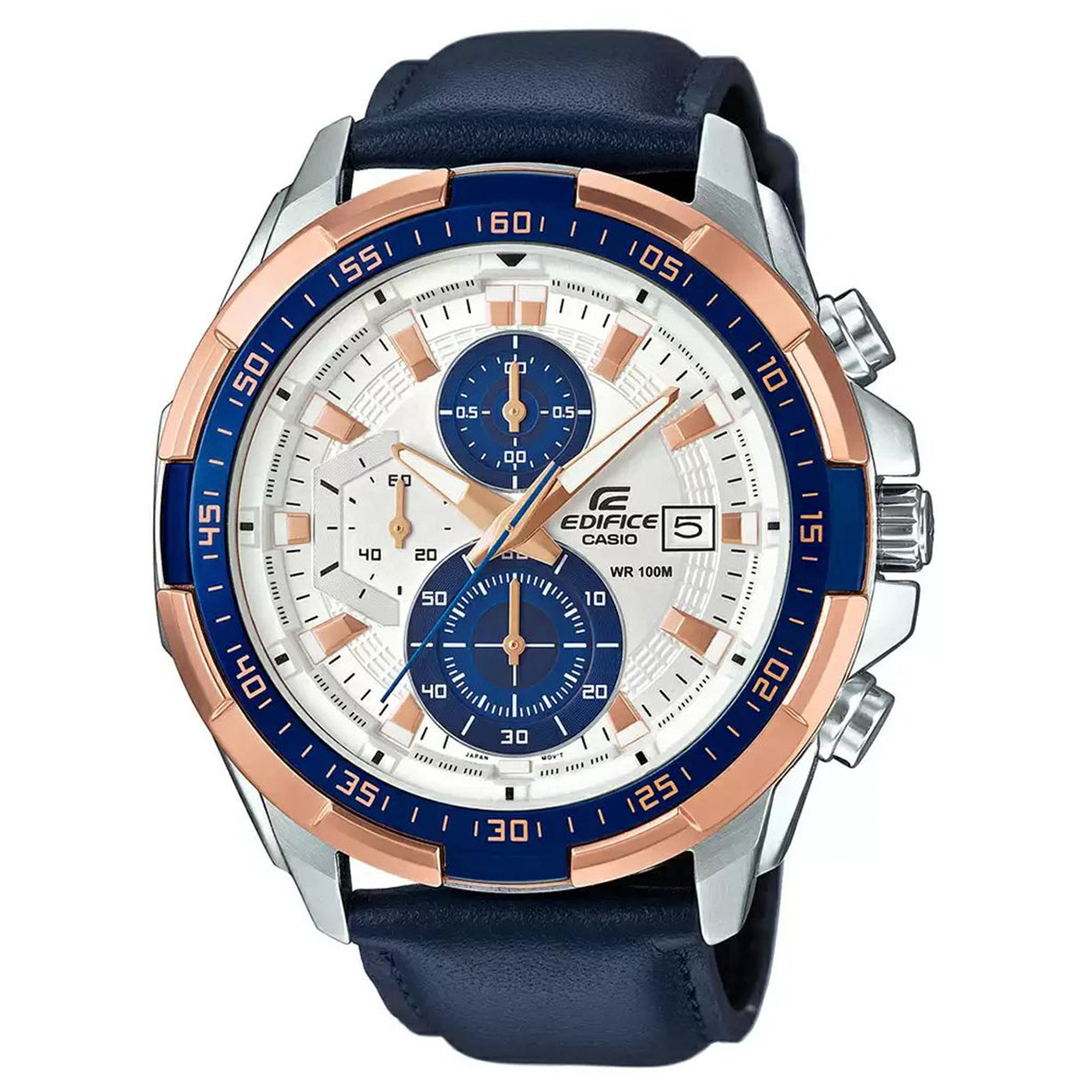 Casio Edifice Off White Dial Men's watch 49.5mm