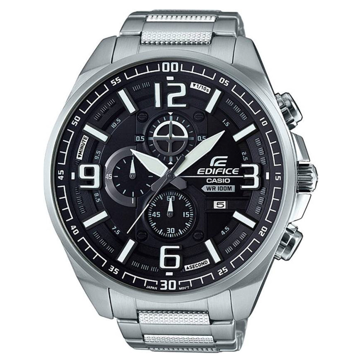 Casio Edifice  Black Dial Men 57.2mm