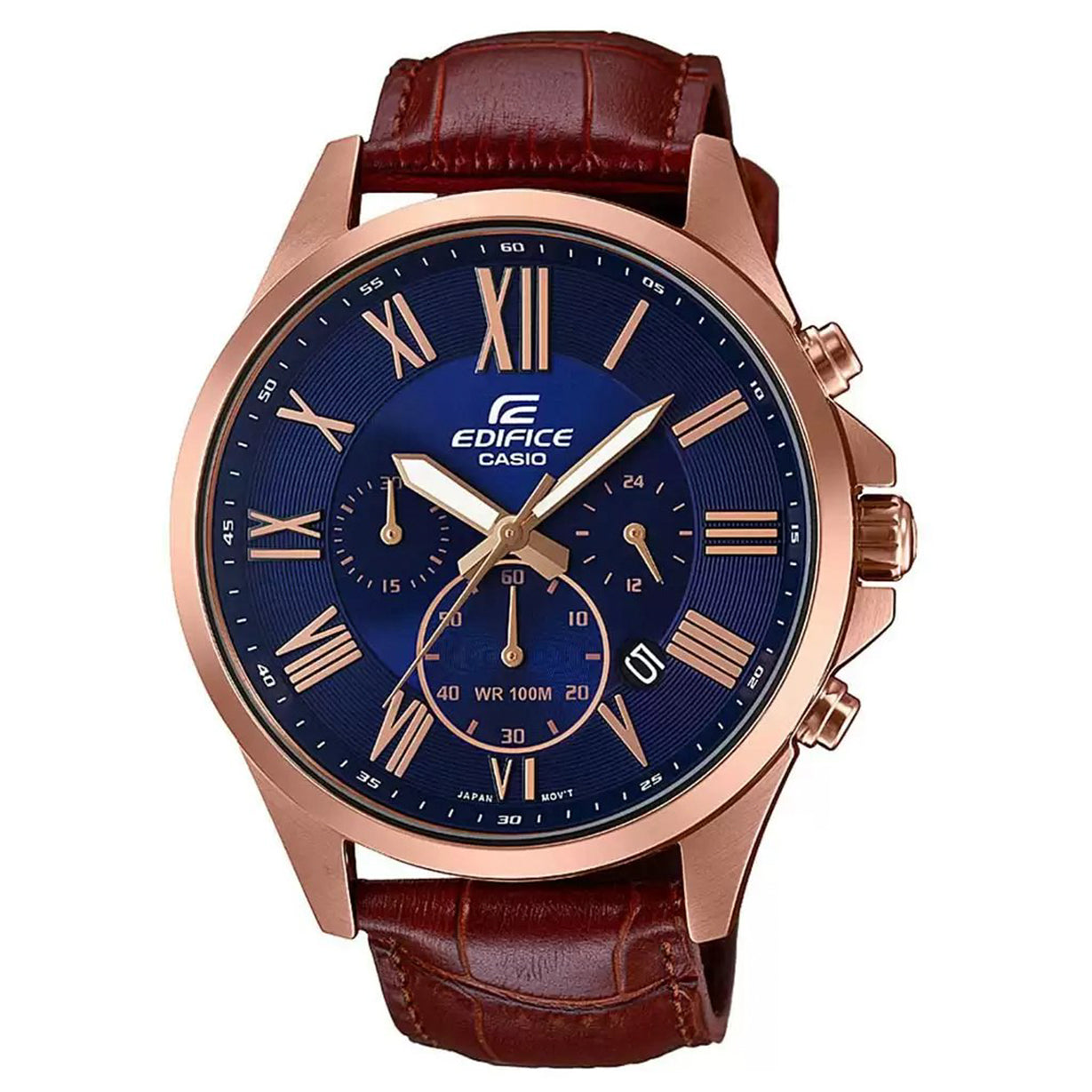 Casio Edifice  Blue Dial Men 54mm