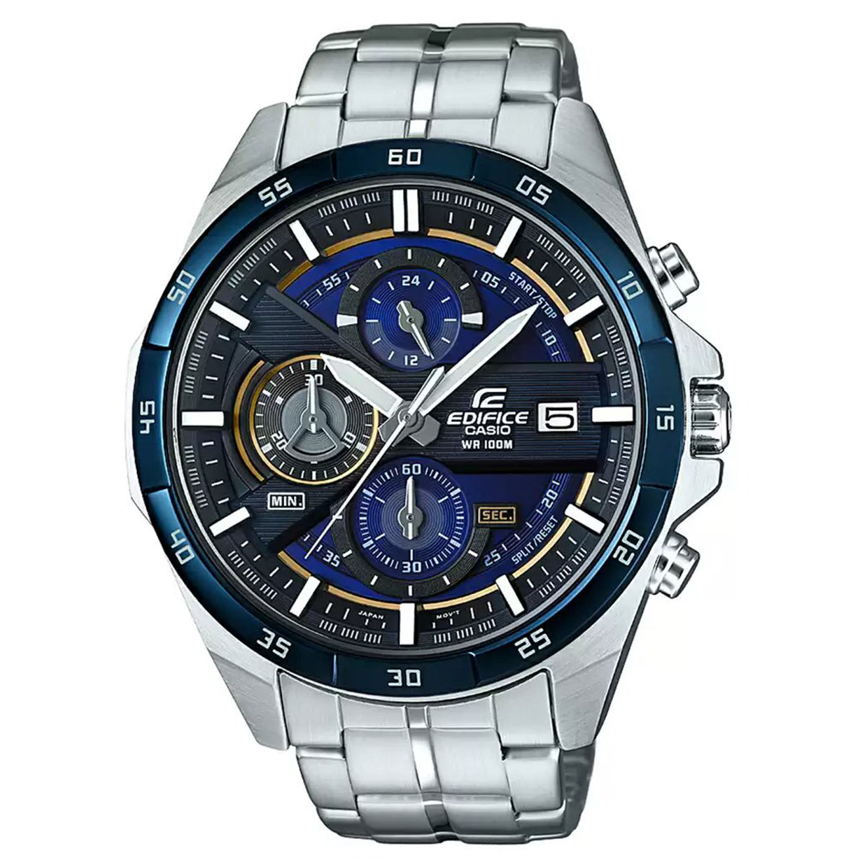 Casio Edifice  Blue Dial Men 48.7mm