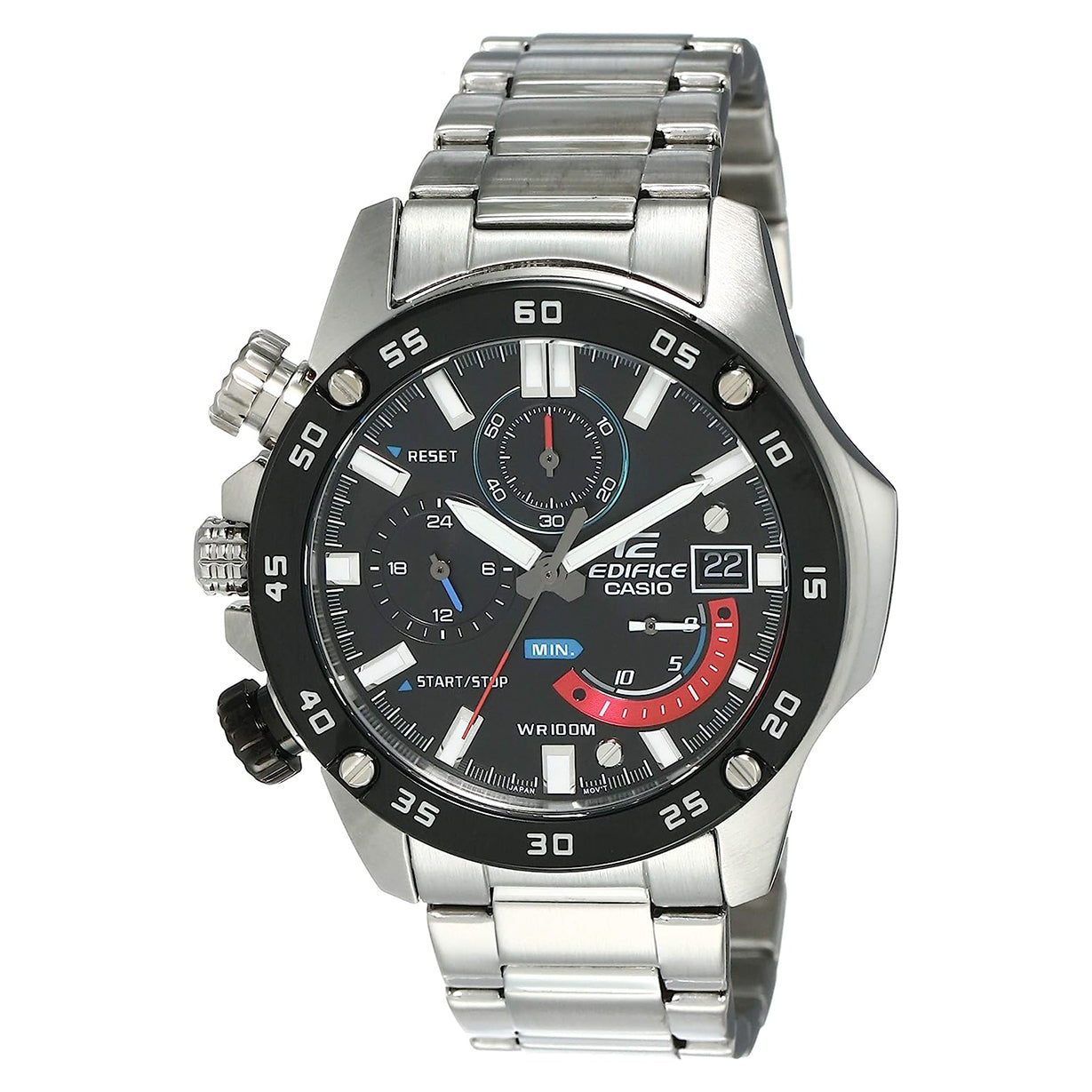 Casio Edifice  Black Dial Men 48.2mm