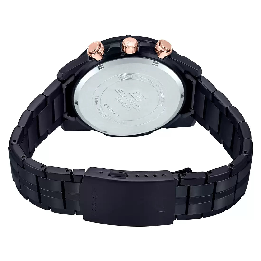 Casio Edifice  Black Dial Men 49.5mm