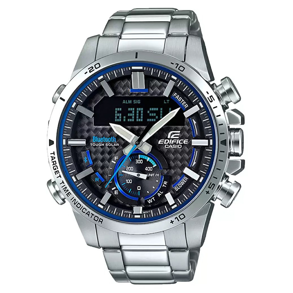 Casio Edifice  Blue Dial Men 49mm