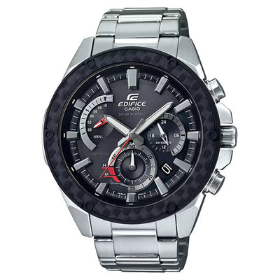 Casio Edifice  Blue & Red Dial Men 47.6mm