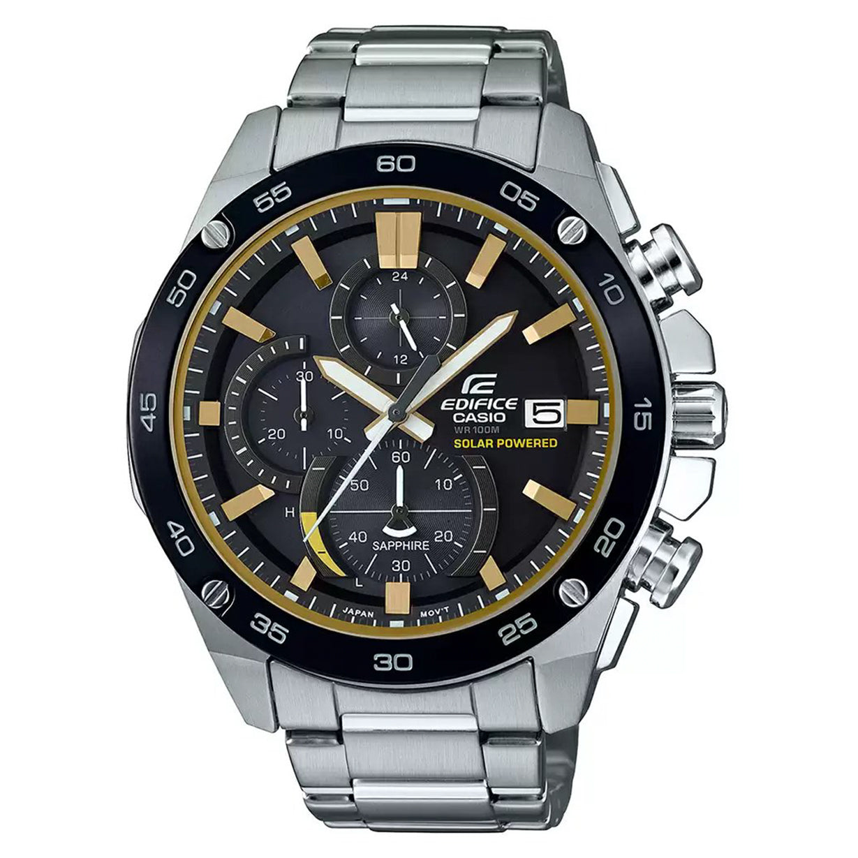 Casio Edifice  Black Dial Men 49mm