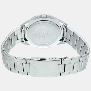 Edifice Men Quartz Black Dial Analog Stainless Steel Watch EX509