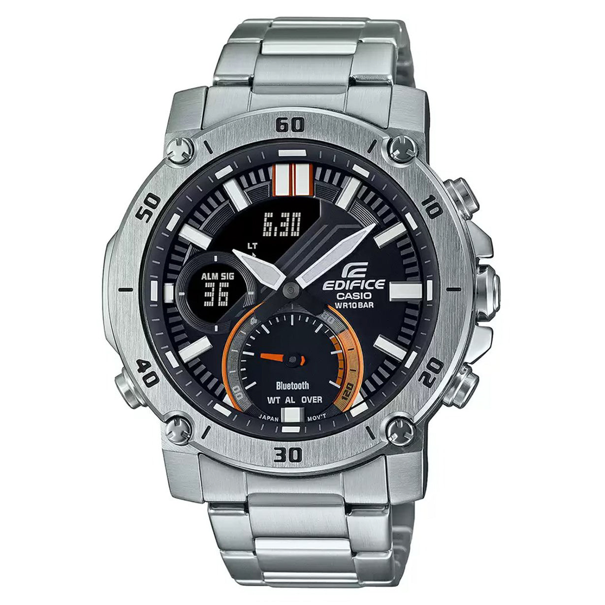 Casio Edifice  Black Dial Men 49.5mm