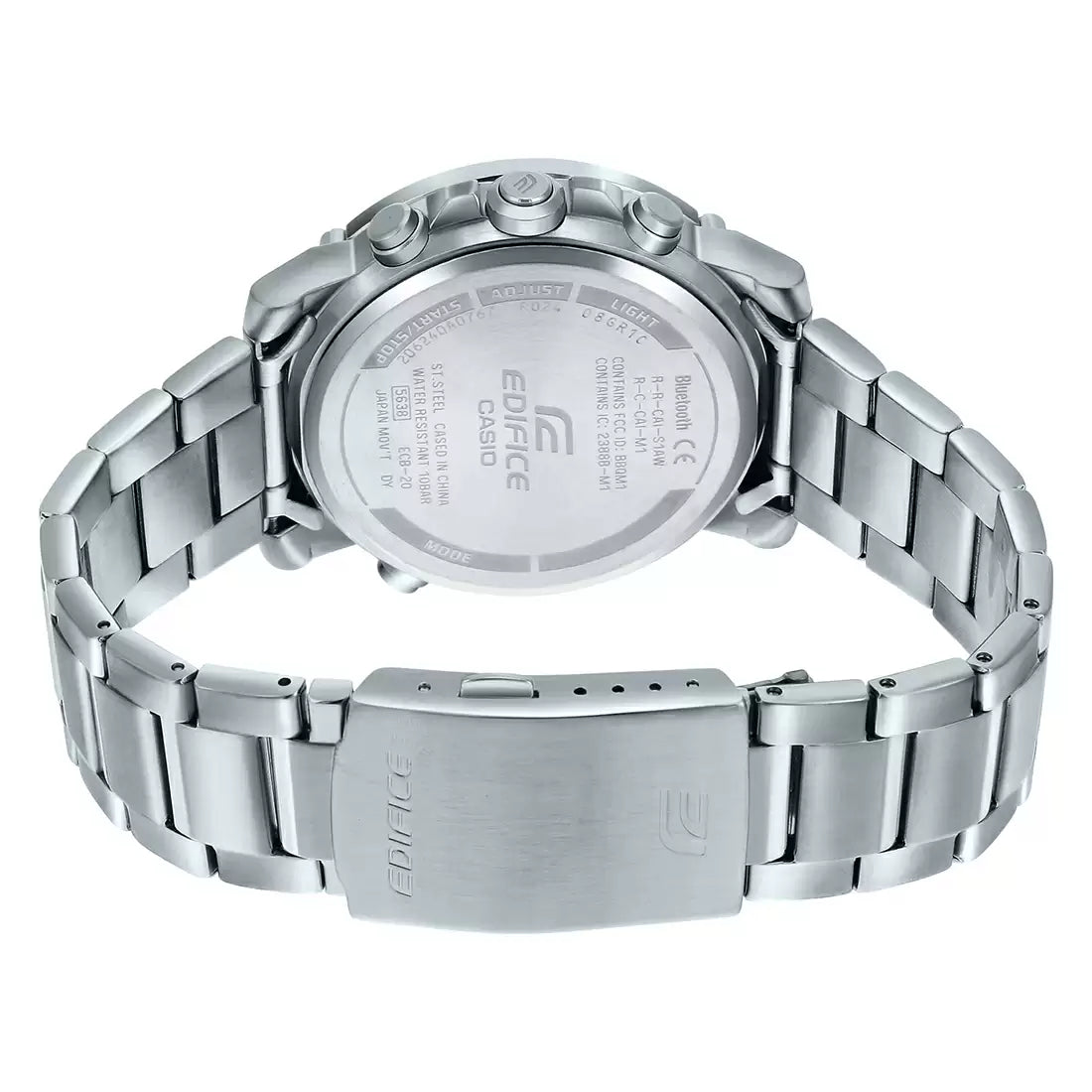 Casio Edifice  Black Dial Men 49.5mm