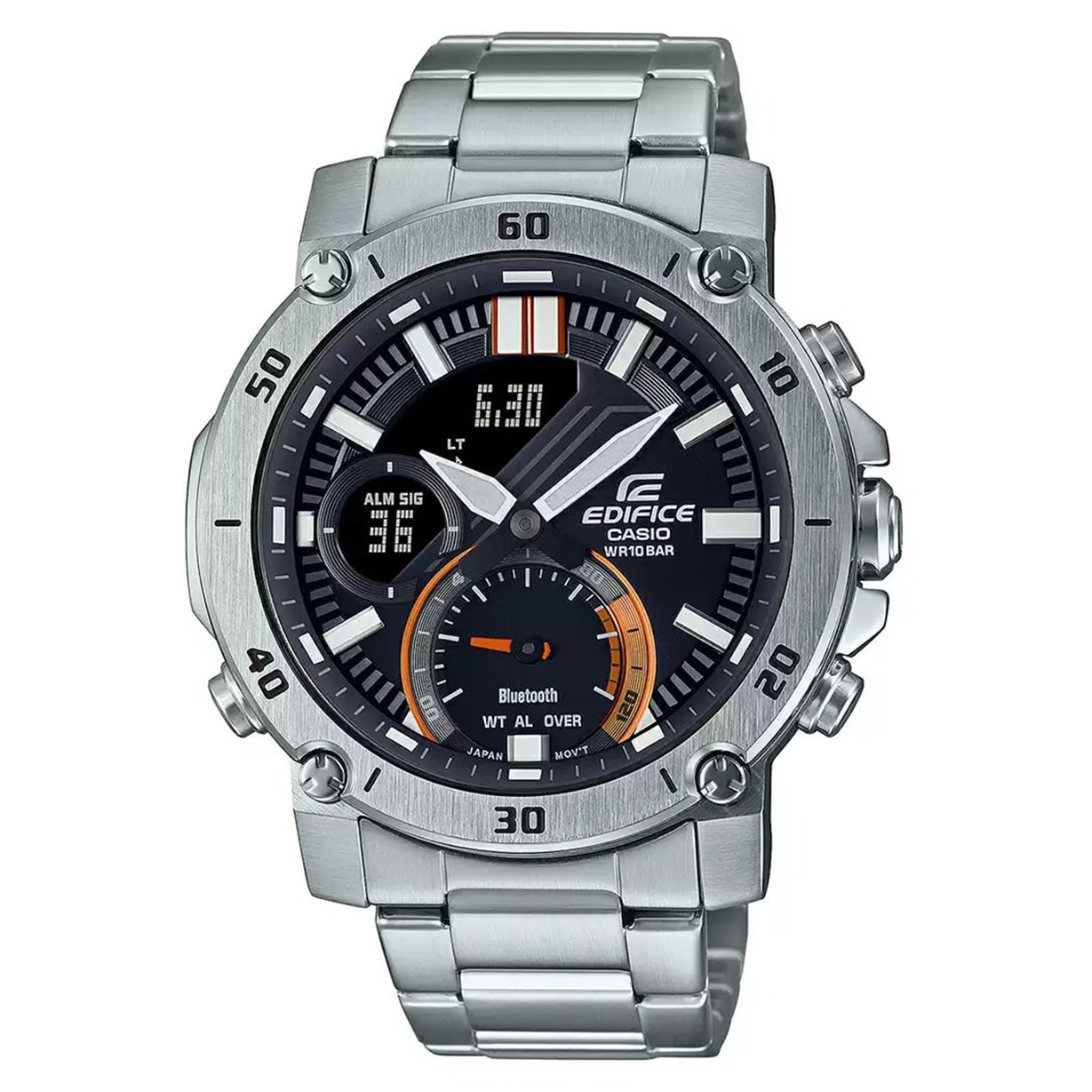 Casio Edifice  Black Dial Men 49.5mm
