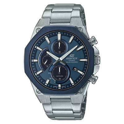 Casio Edifice  Blue Dial Men 49mm
