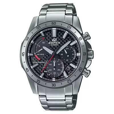 Casio Edifice  Black Dial Men 49.5mm
