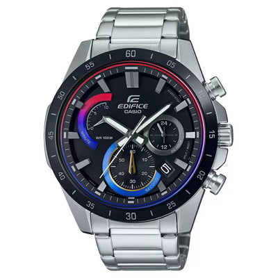 Casio Edifice  Black Dial Men 47.1mm