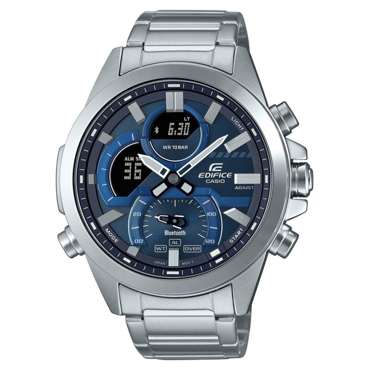 Casio Edifice  Blue Dial Men 48.7mm