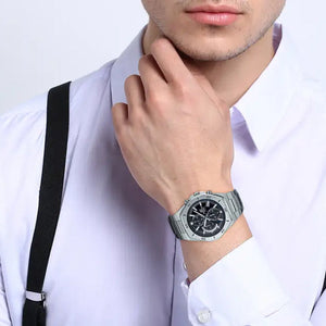 Casio Edifice Standard Chronograph Black Dial Men 45.8mm EX550 EFB-680D-1AV