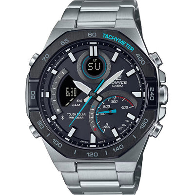 Casio Edifice ECB-900 Series Black Dial Men 48mm EX554 ECB-950DB-1A