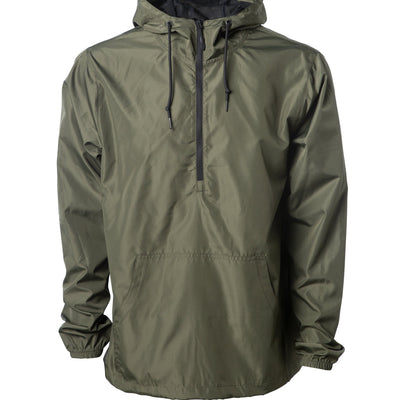 Lightweight Pullover Windbreaker Anorak Jacket