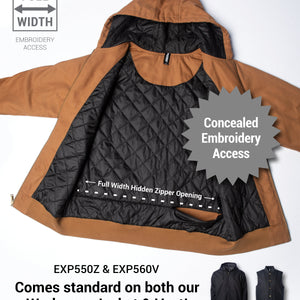 Men’s Insulated Canvas Workwear Jacket