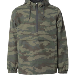 Water Resistant Windbreaker Anorak Jacket