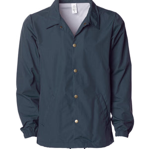 Water Resistant Windbreaker Coaches Jacket