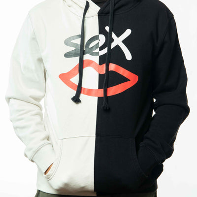 Sex Skateboards Logo Split Hoodie